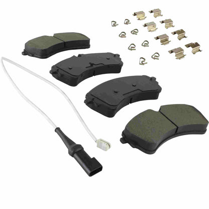 Quality-Built Black Series Semi-Metallic Brake Pads 1003-2388M