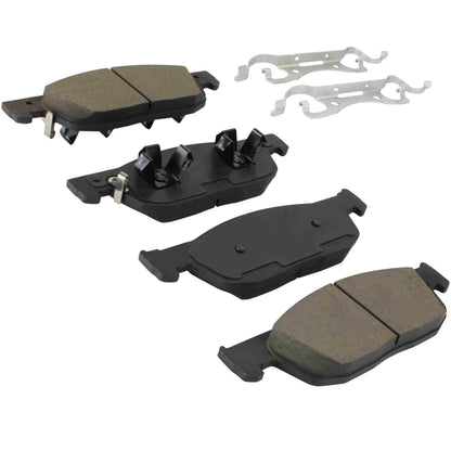 Quality-Built Black Series Ceramic Brake Pads 1003-2396C