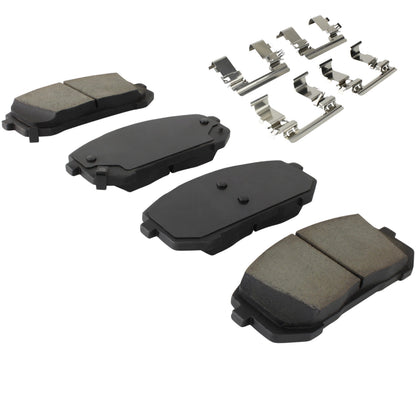 Quality-Built Black Series Ceramic Brake Pads 1003-2400C