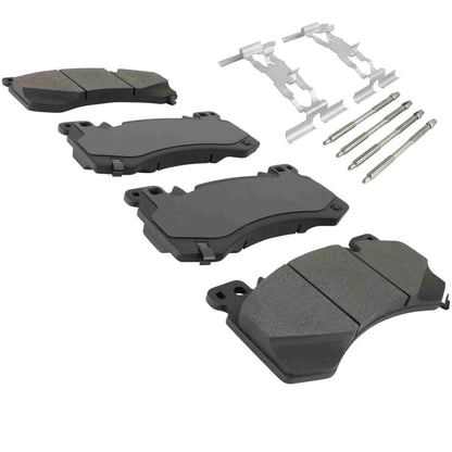 Quality-Built Black Series Semi-Metallic Brake Pads 1003-2407M