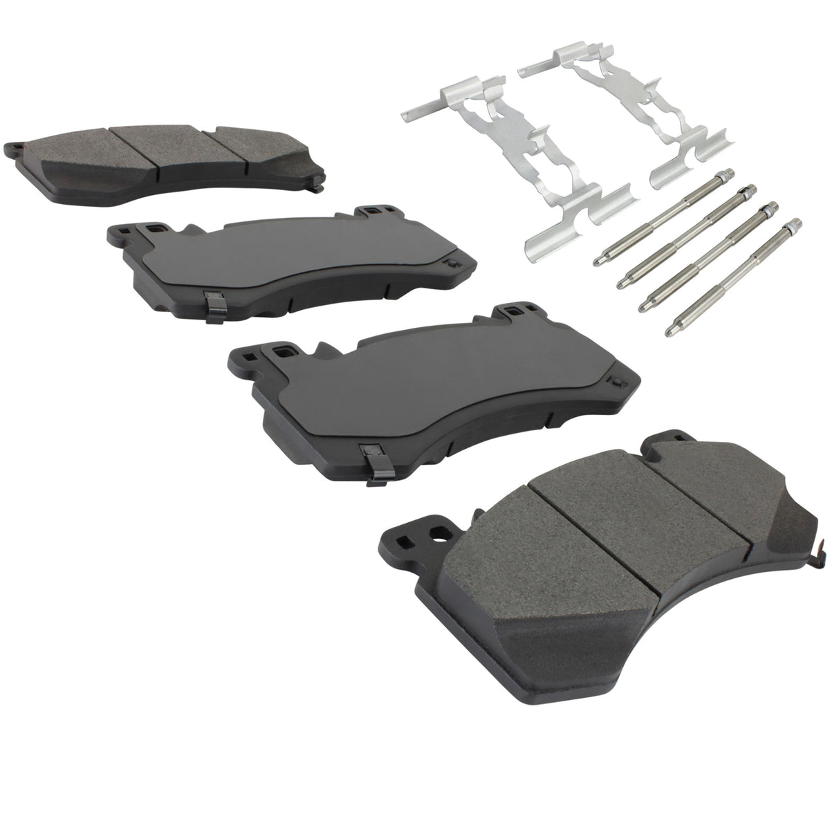 Quality-Built Black Series Semi-Metallic Brake Pads 1003-2407M