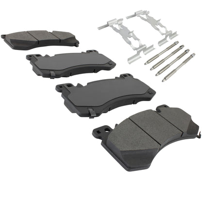 Quality-Built Black Series Semi-Metallic Brake Pads 1003-2407M