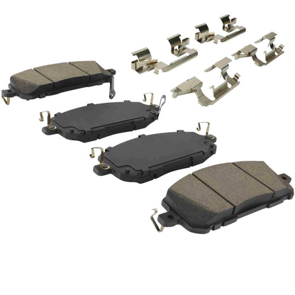 Quality-Built Black Series Ceramic Brake Pads 1003-2413C