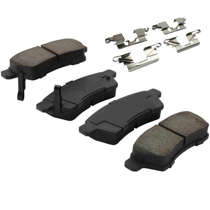 Quality-Built Black Series Ceramic Brake Pads 1003-2415C