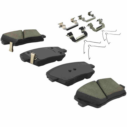 Quality-Built Black Series Ceramic Brake Pads 1003-2419C