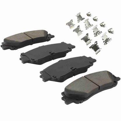 Quality-Built Black Series Ceramic Brake Pads 1003-2439C