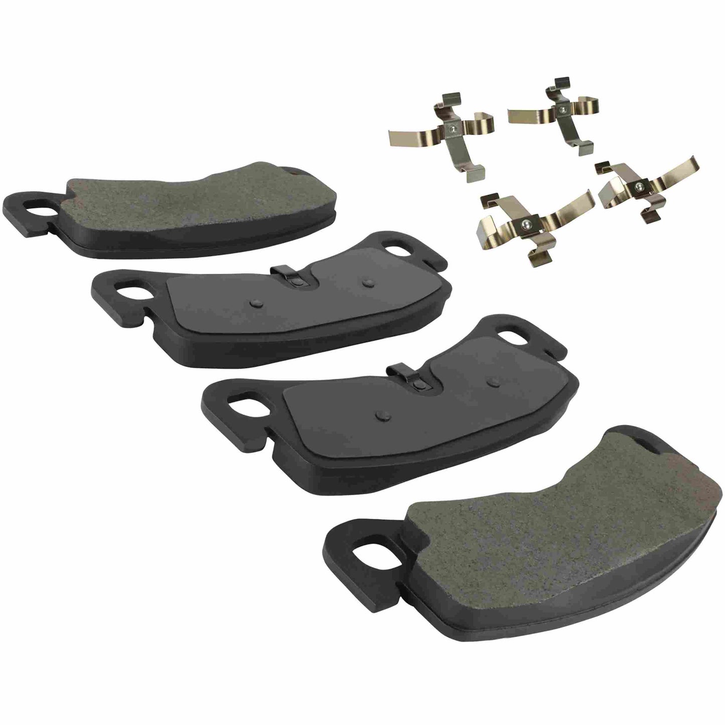 Quality-Built Black Series Semi-Metallic Brake Pads 1003-2443M