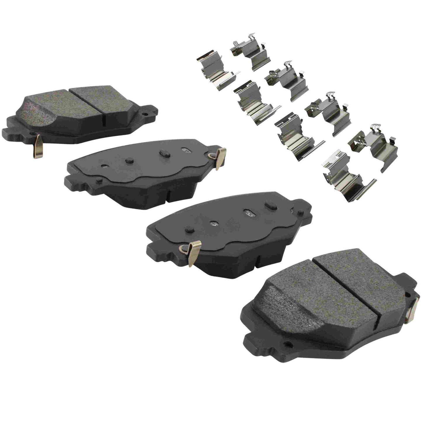 Quality-Built Black Series Semi-Metallic Brake Pads 1003-2447M