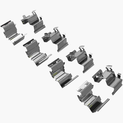 Quality-Built Black Series Semi-Metallic Brake Pads 1003-2447M