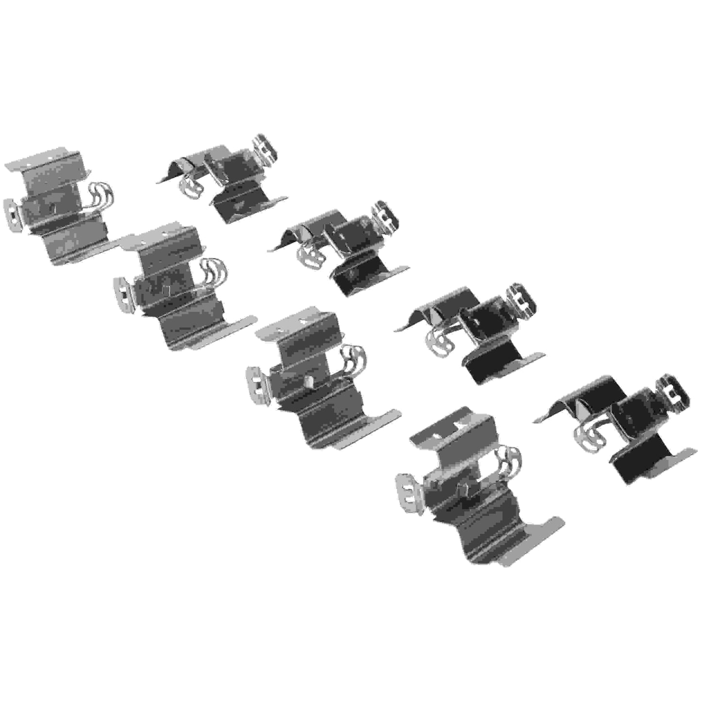 Quality-Built Black Series Semi-Metallic Brake Pads 1003-2467M