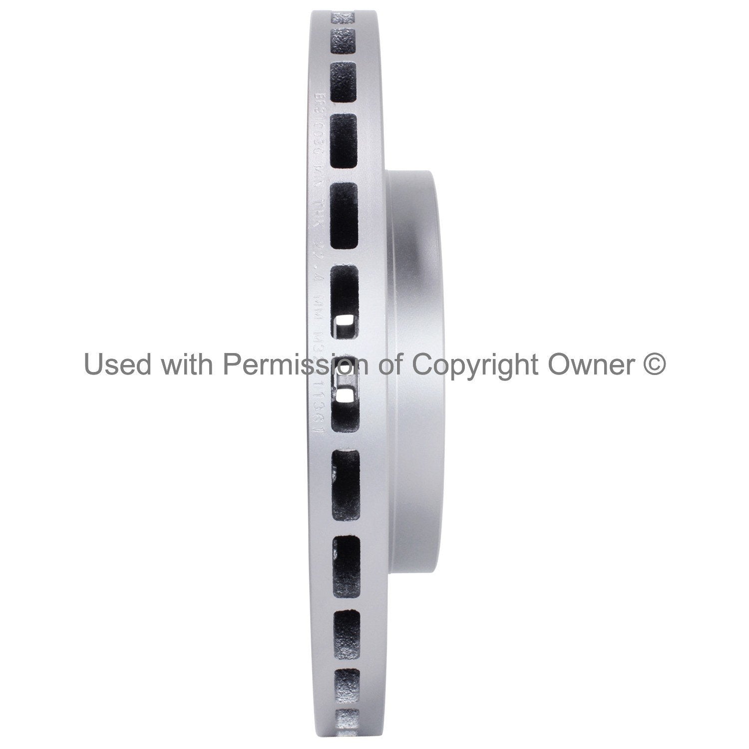 Quality-Built Black Series Brake Rotor BR31003G