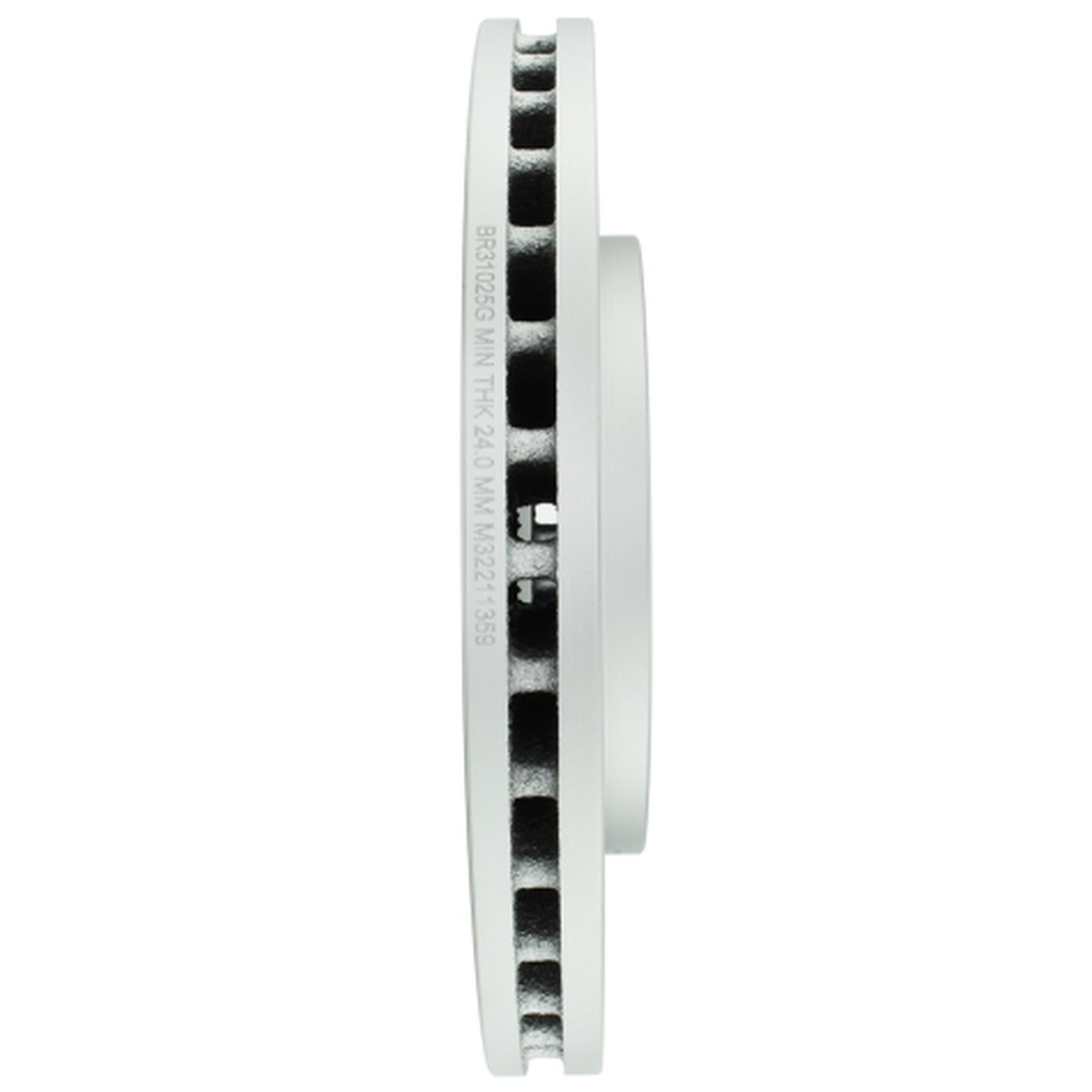 Quality-Built Black Series Brake Rotor BR31025G
