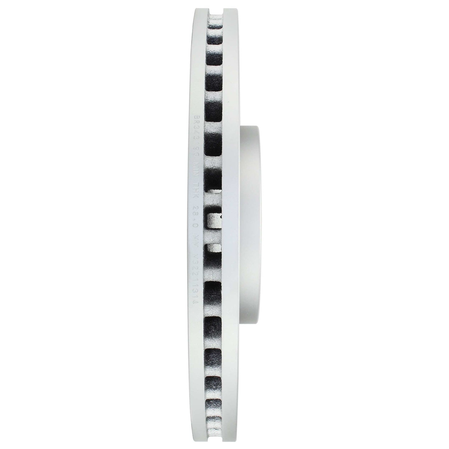 Quality-Built Black Series Brake Rotor BR34319G