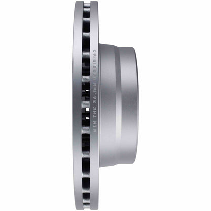 Quality-Built Black Series Brake Rotor BR41225G