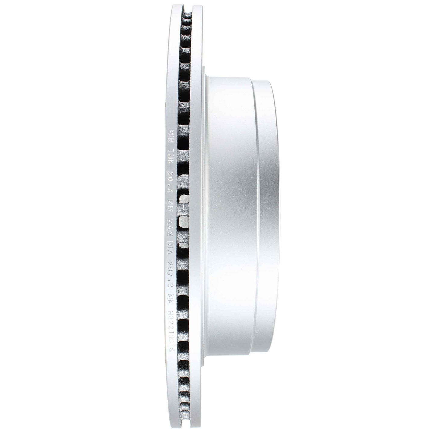 Quality-Built Black Series Brake Rotor BR42150G