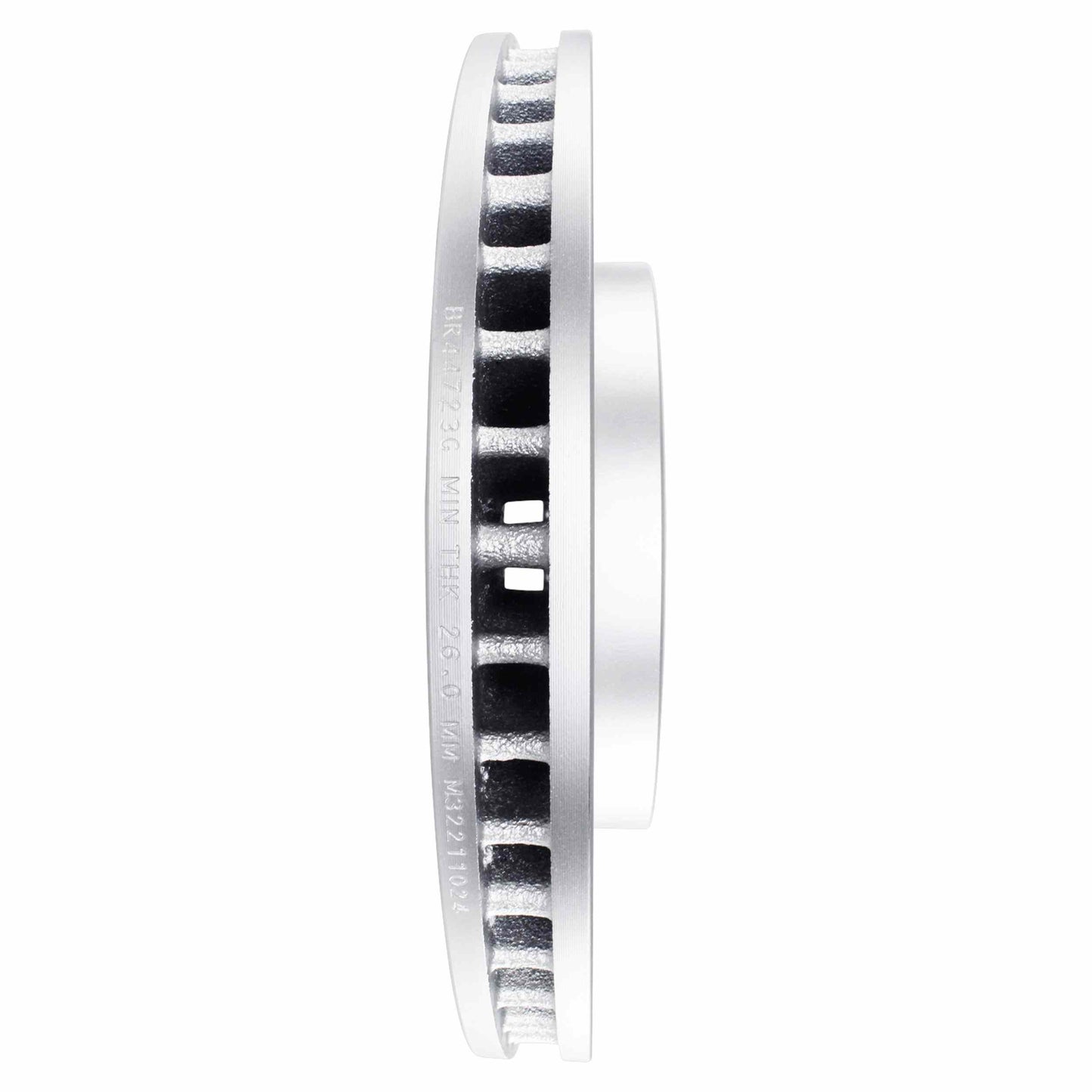 Quality-Built Black Series Brake Rotor BR44723G