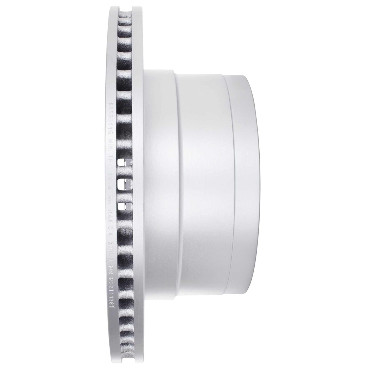 Quality-Built Black Series Brake Rotor BR53011G
