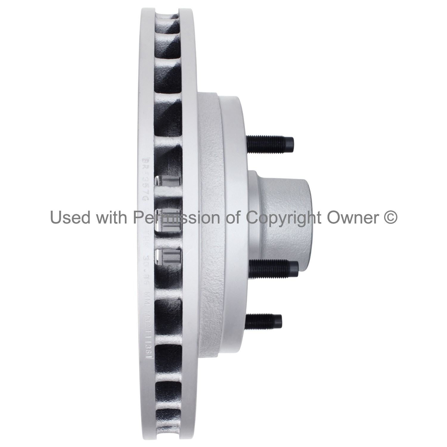 Quality-Built Black Series Brake Rotor BR5357G