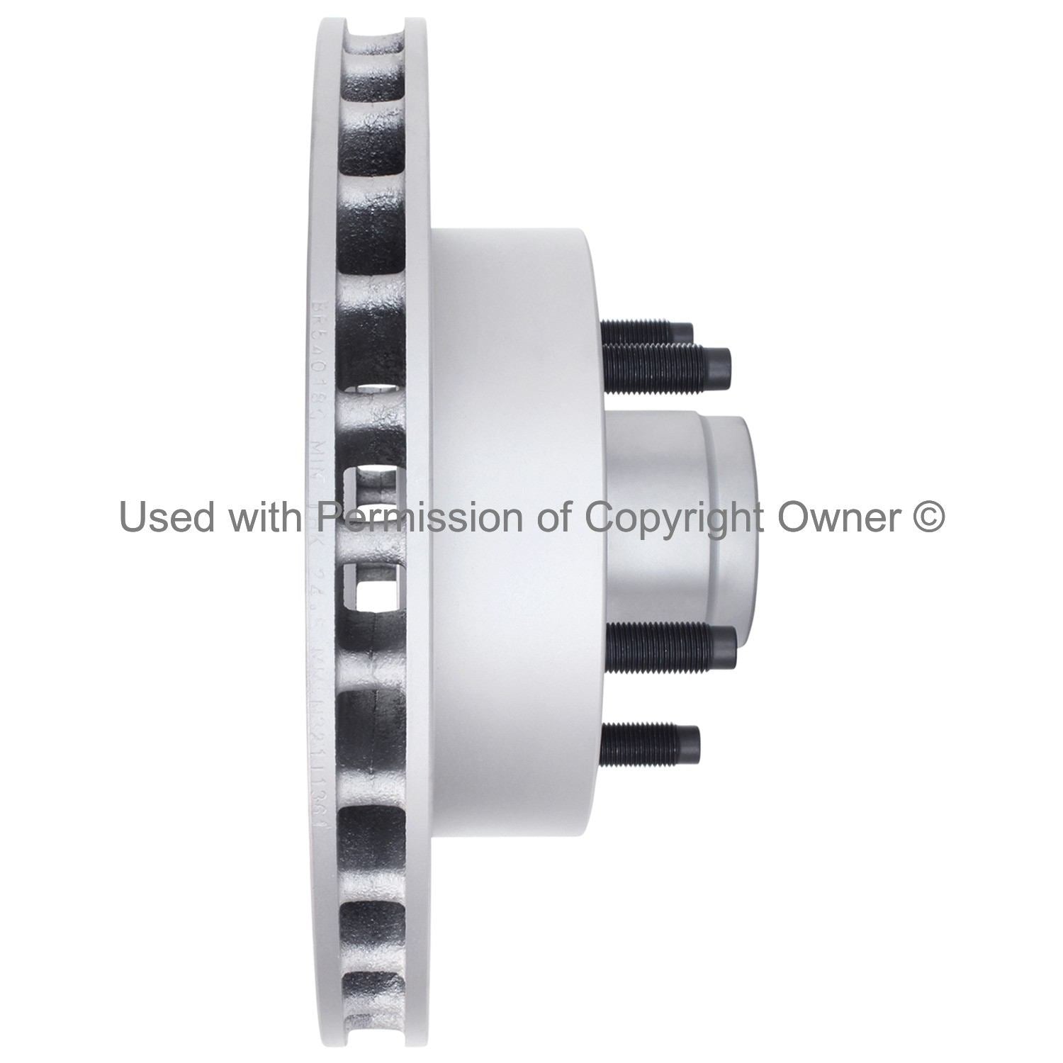 Quality-Built Black Series Brake Rotor BR54018G
