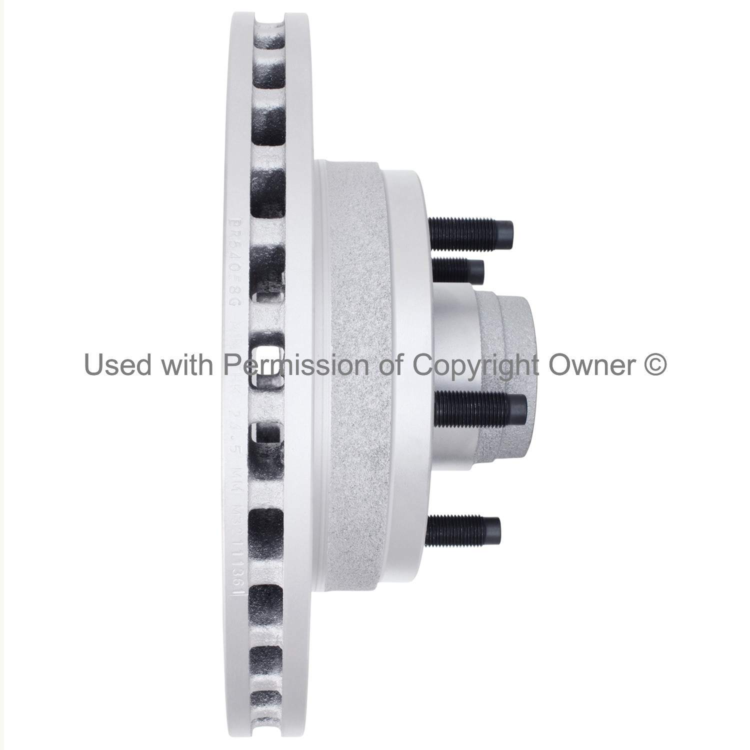 Quality-Built Black Series Brake Rotor BR54058G