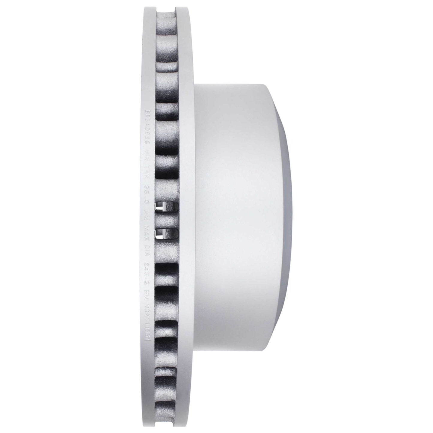 Quality-Built Black Series Brake Rotor BR54064G
