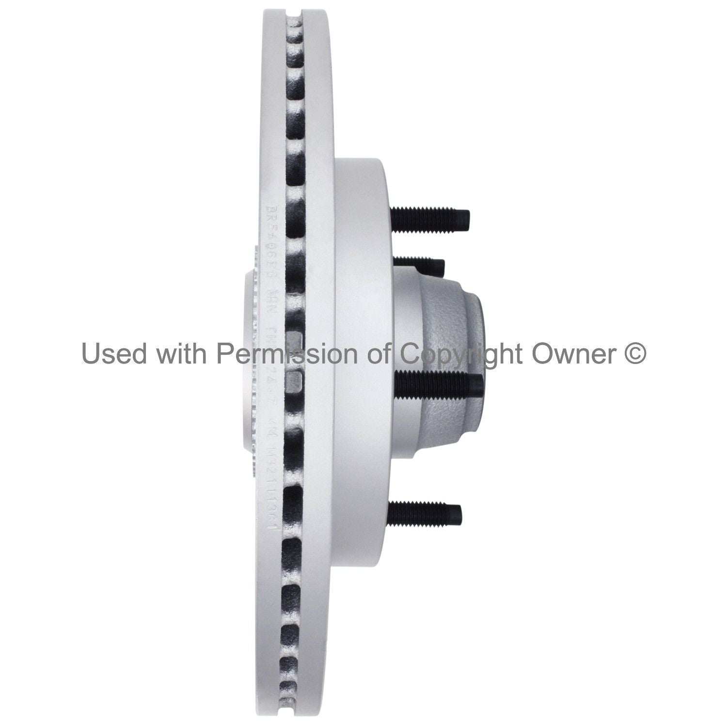 Quality-Built Black Series Brake Rotor BR54068G