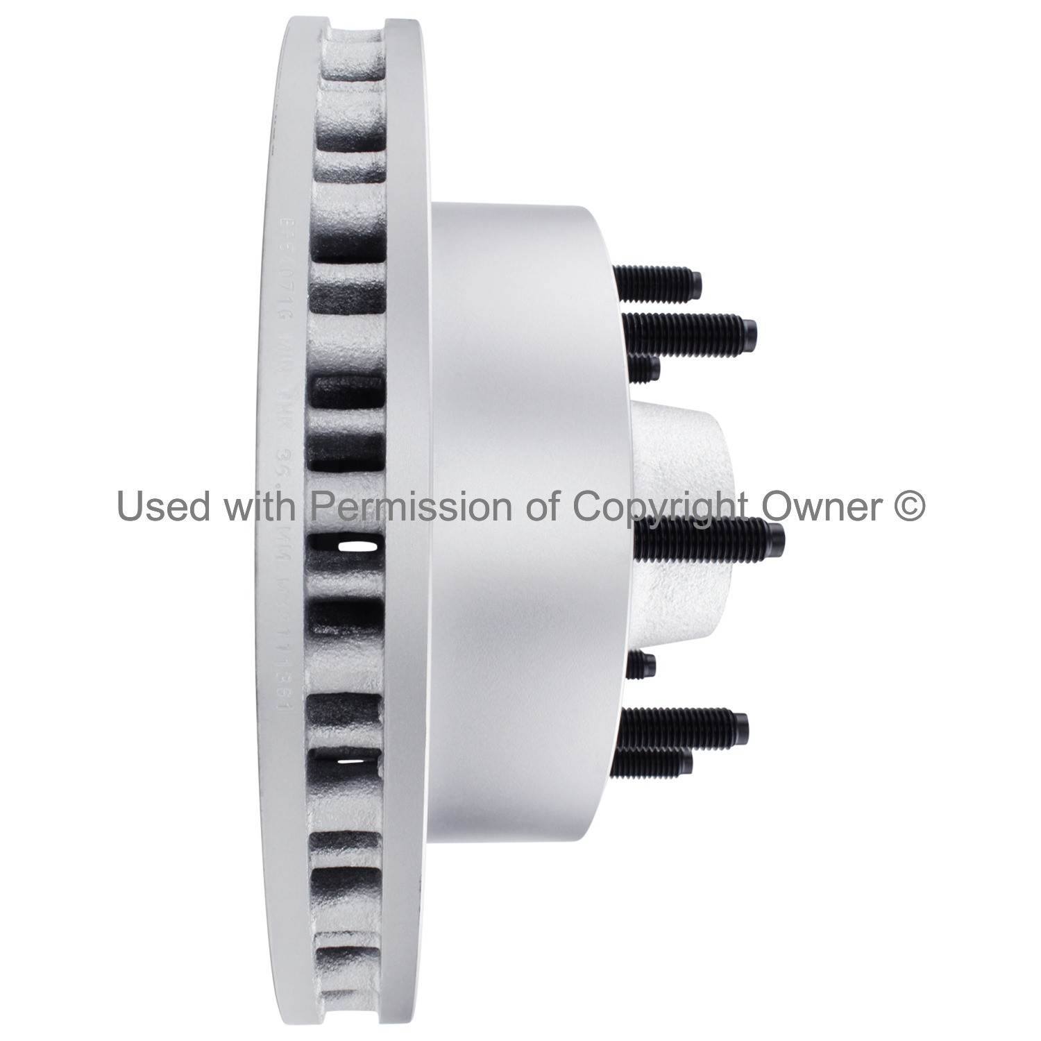 Quality-Built Black Series Brake Rotor BR54071G
