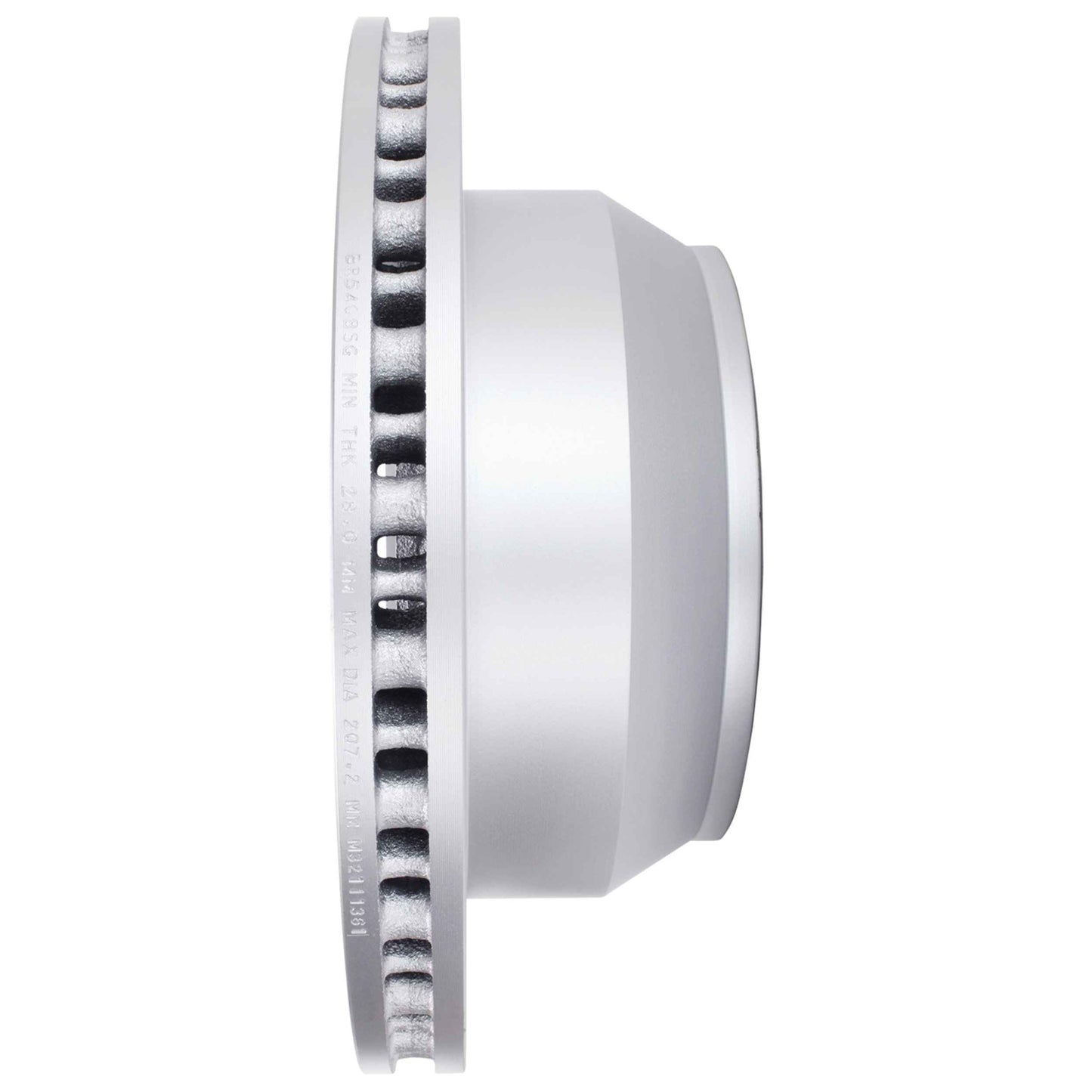 Quality-Built Black Series Brake Rotor BR54085G