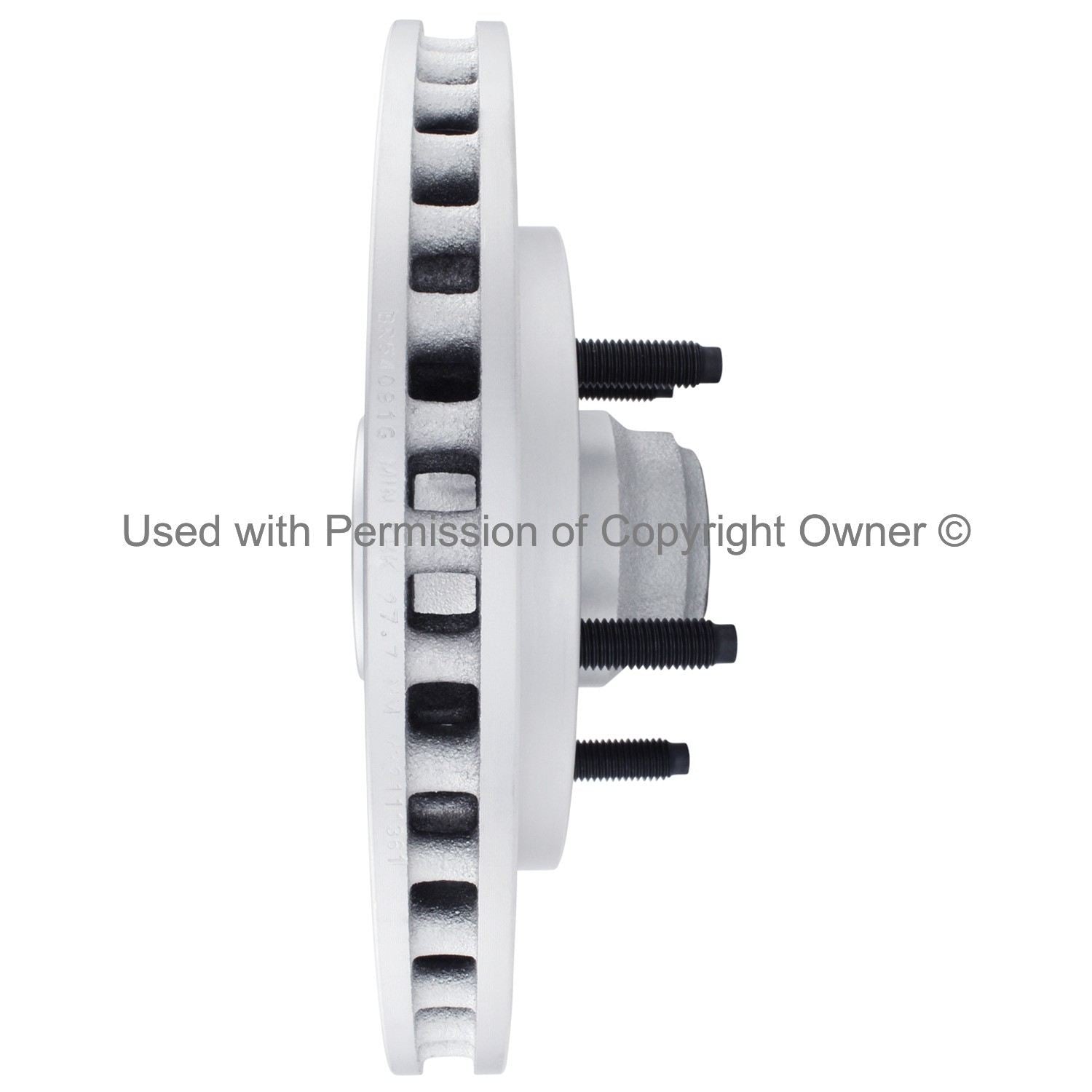 Quality-Built Black Series Brake Rotor BR54091G