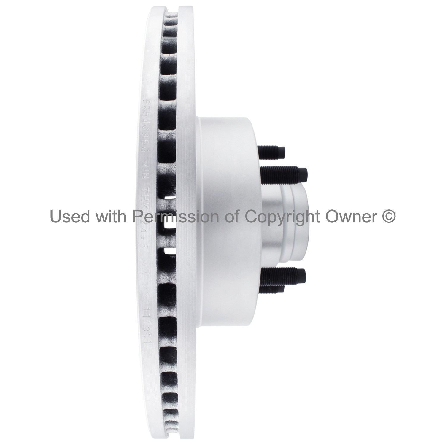 Quality-Built Black Series Brake Rotor BR54096G