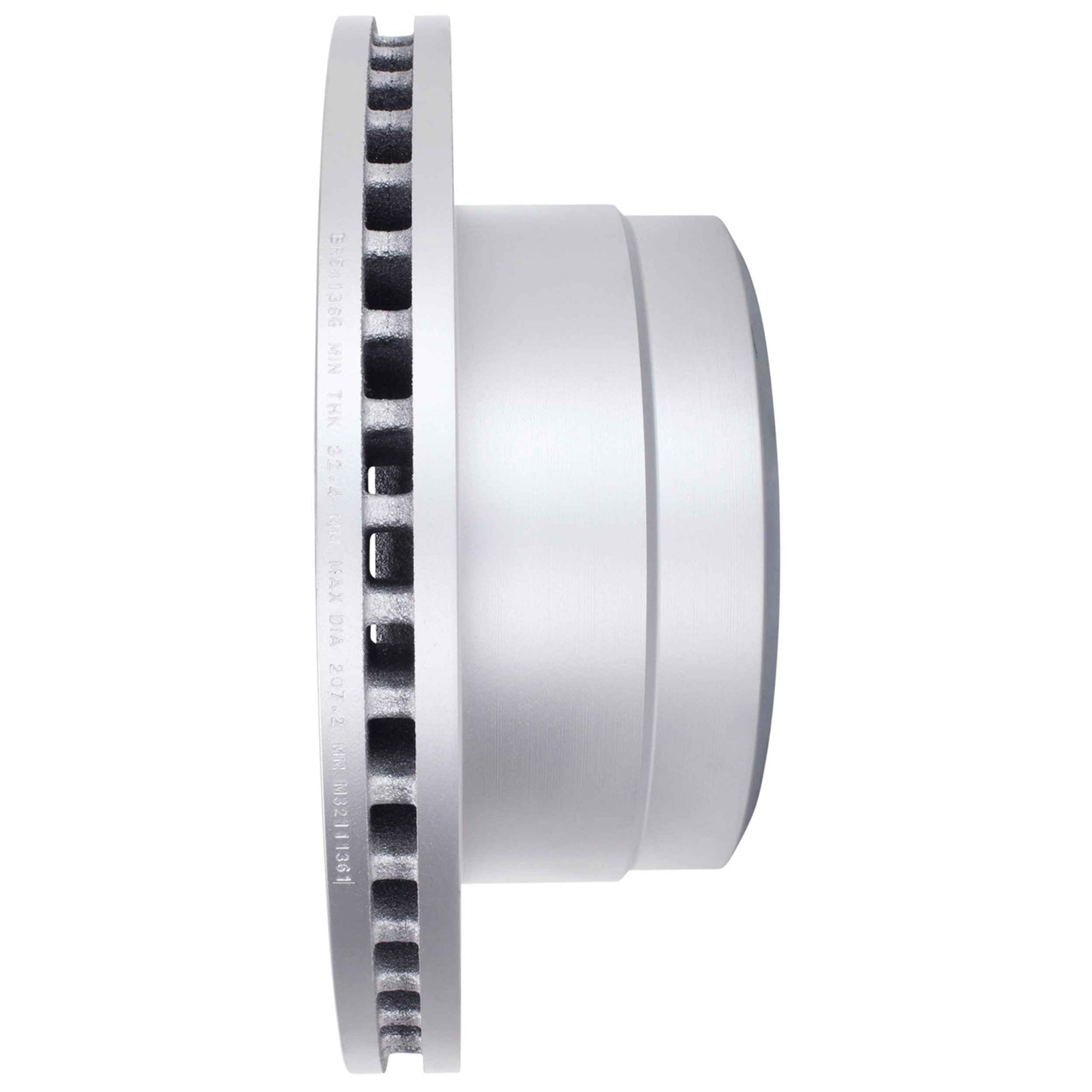 Quality-Built Black Series Brake Rotor BR54136G
