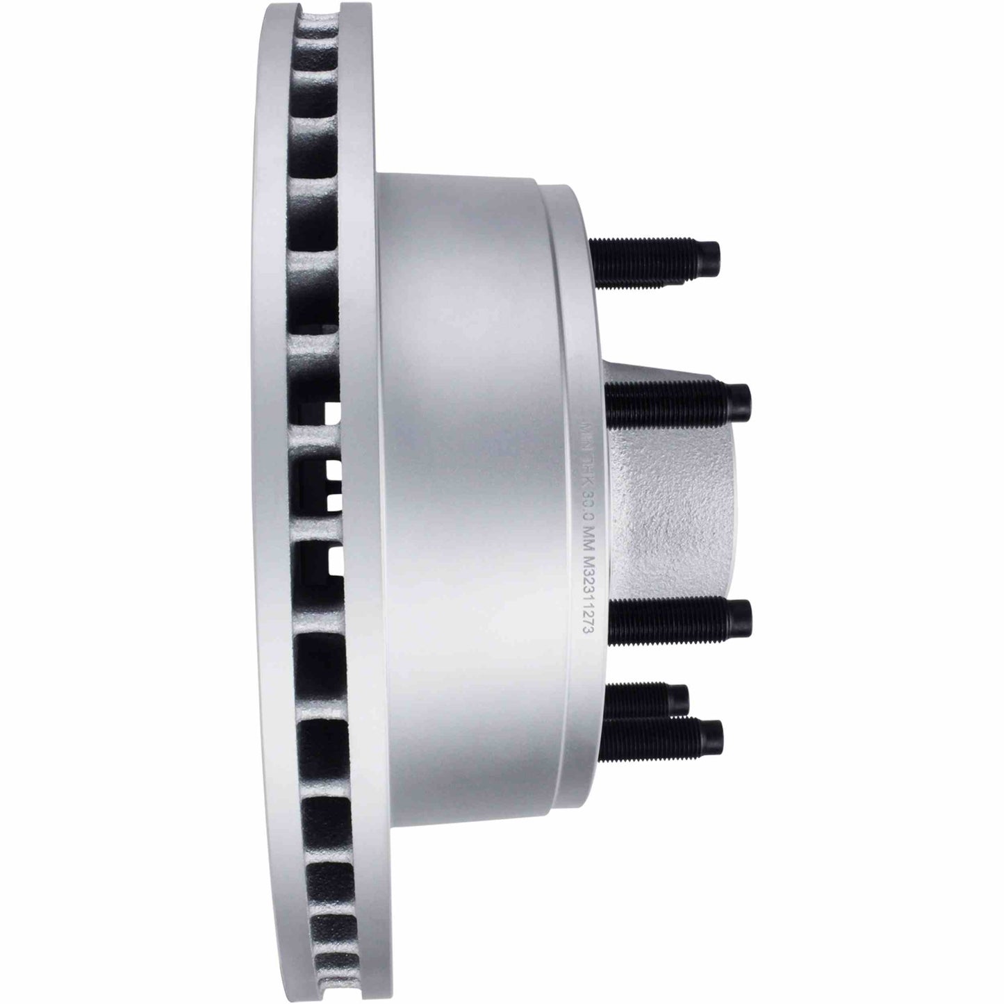 Quality-Built Black Series Brake Rotor BR5458G