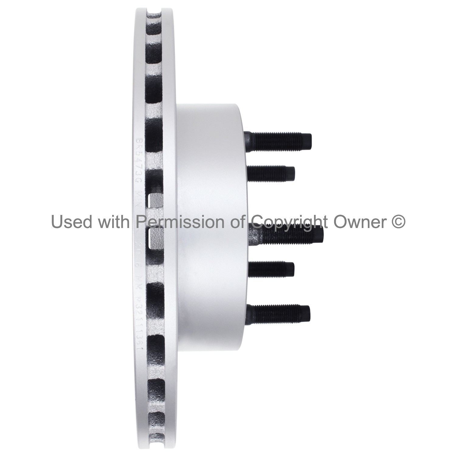 Quality-Built Black Series Brake Rotor BR5473G