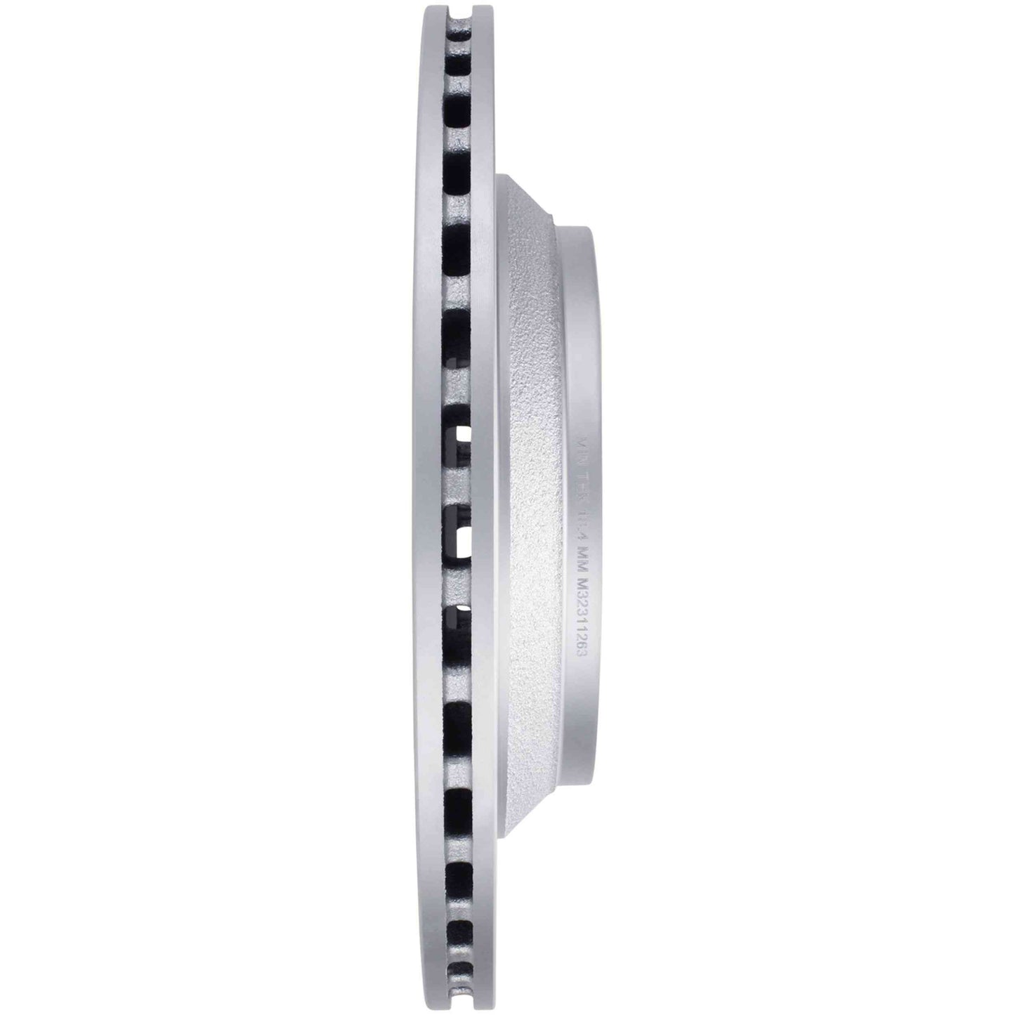 Quality-Built Black Series Brake Rotor BR55012G