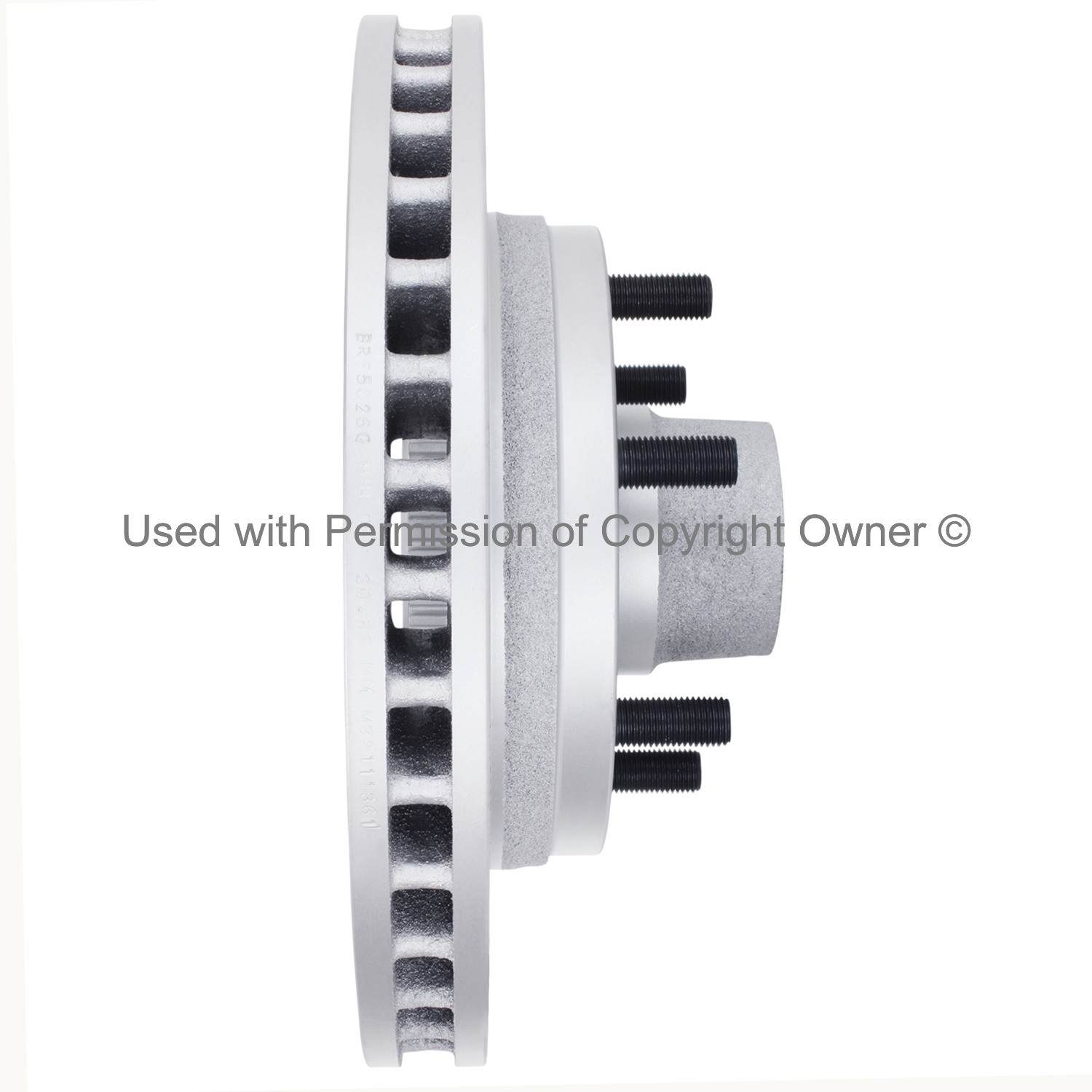 Quality-Built Black Series Brake Rotor BR55026G