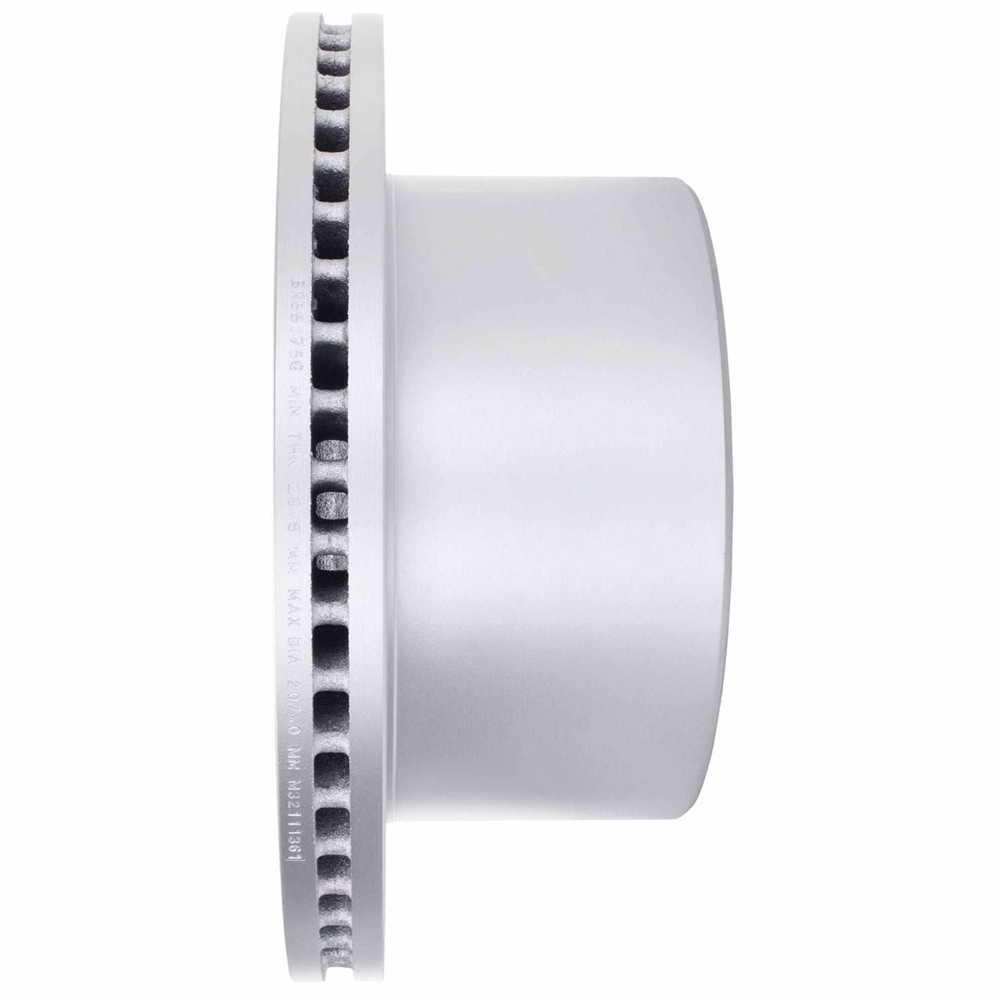 Quality-Built Black Series Brake Rotor BR55075G