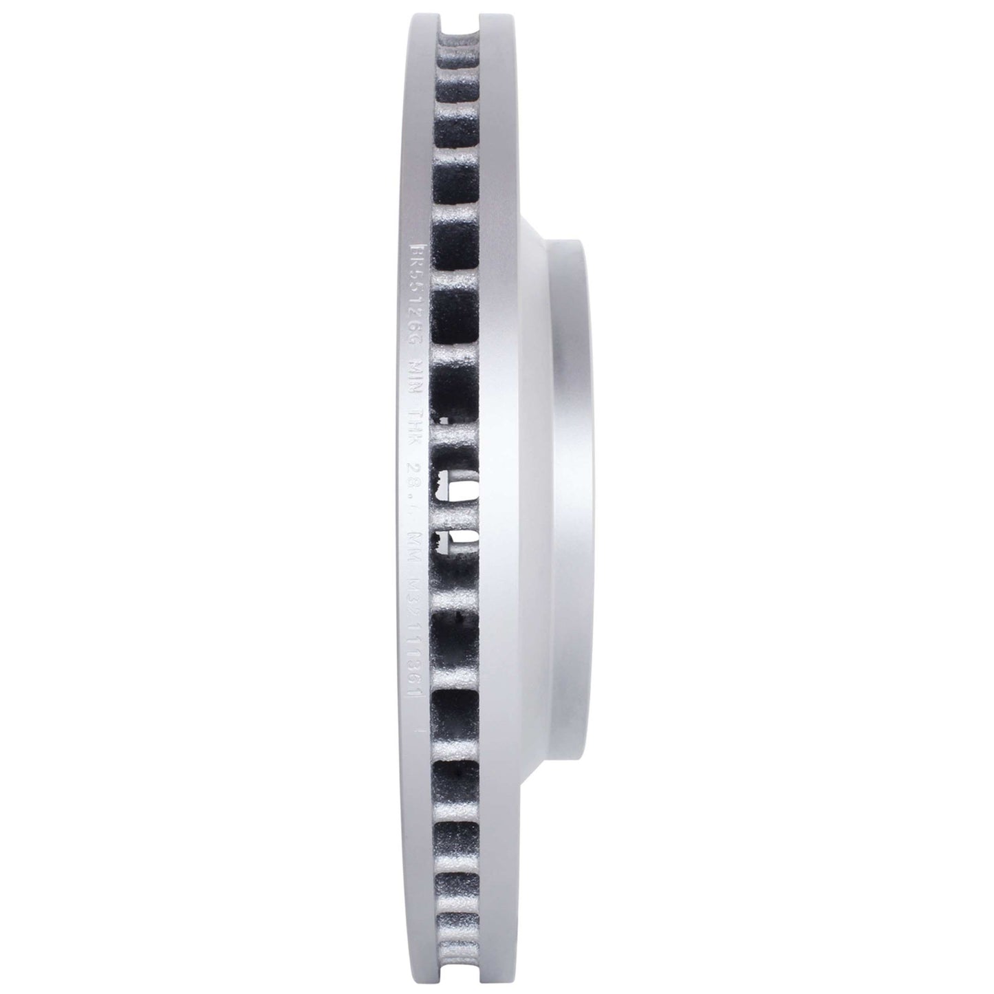 Quality-Built Black Series Brake Rotor BR55126G