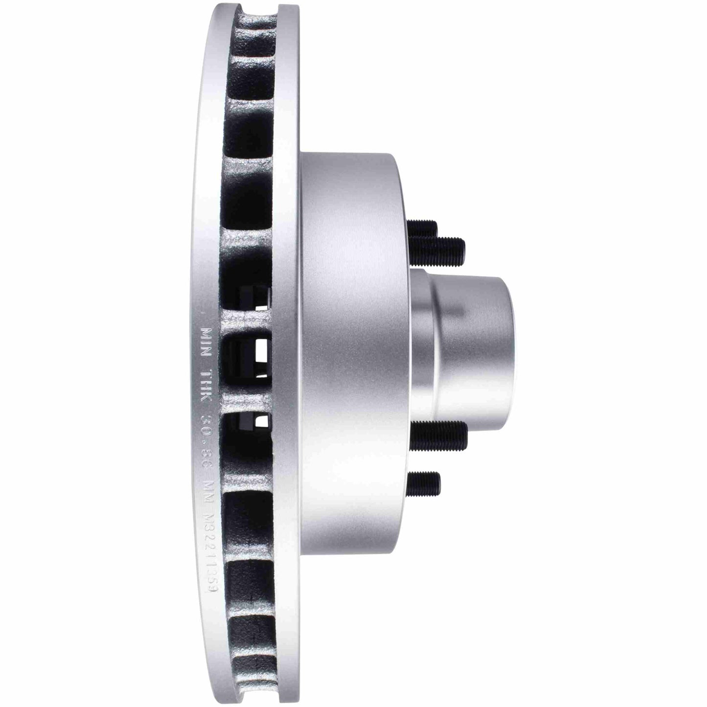 Quality-Built Black Series Brake Rotor BR5516G