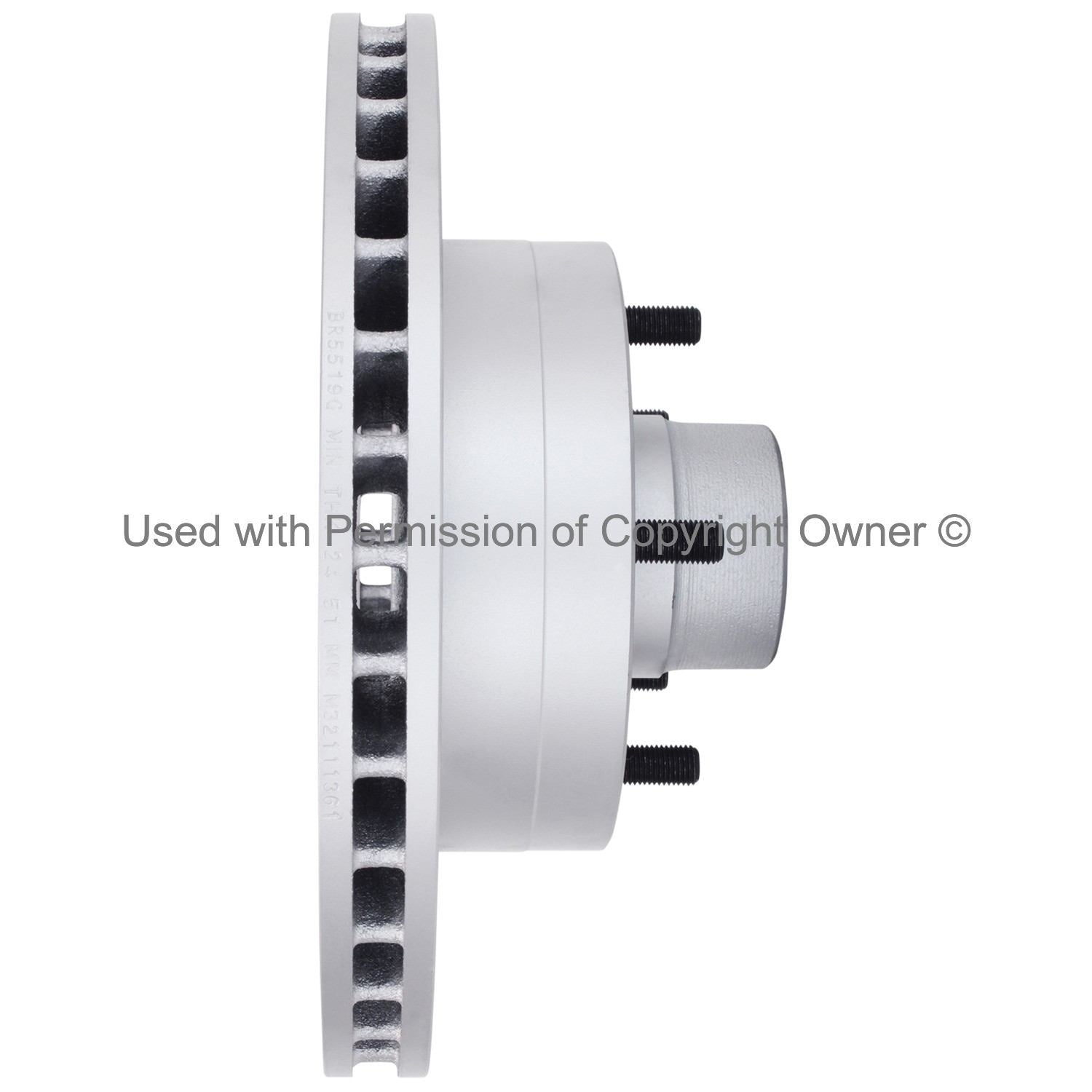 Quality-Built Black Series Brake Rotor BR5519G