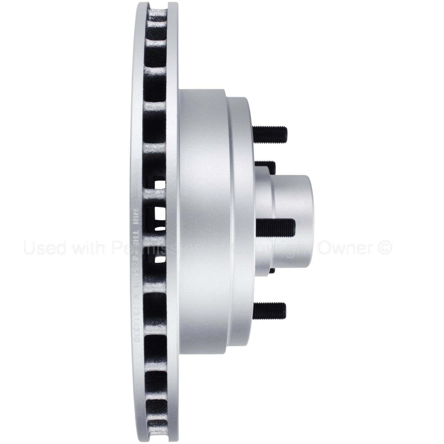 Quality-Built Black Series Brake Rotor BR5546G
