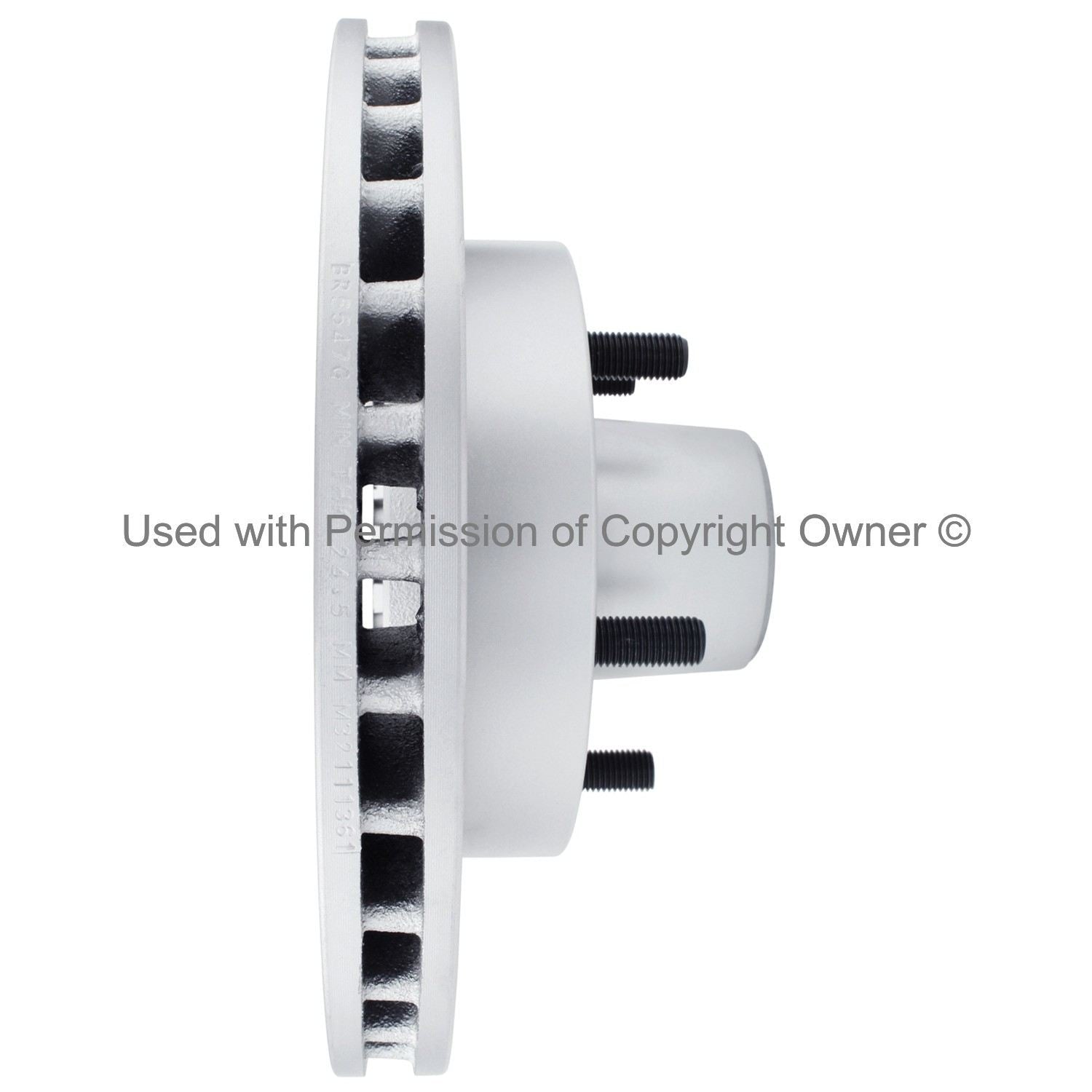 Quality-Built Black Series Brake Rotor BR5547G