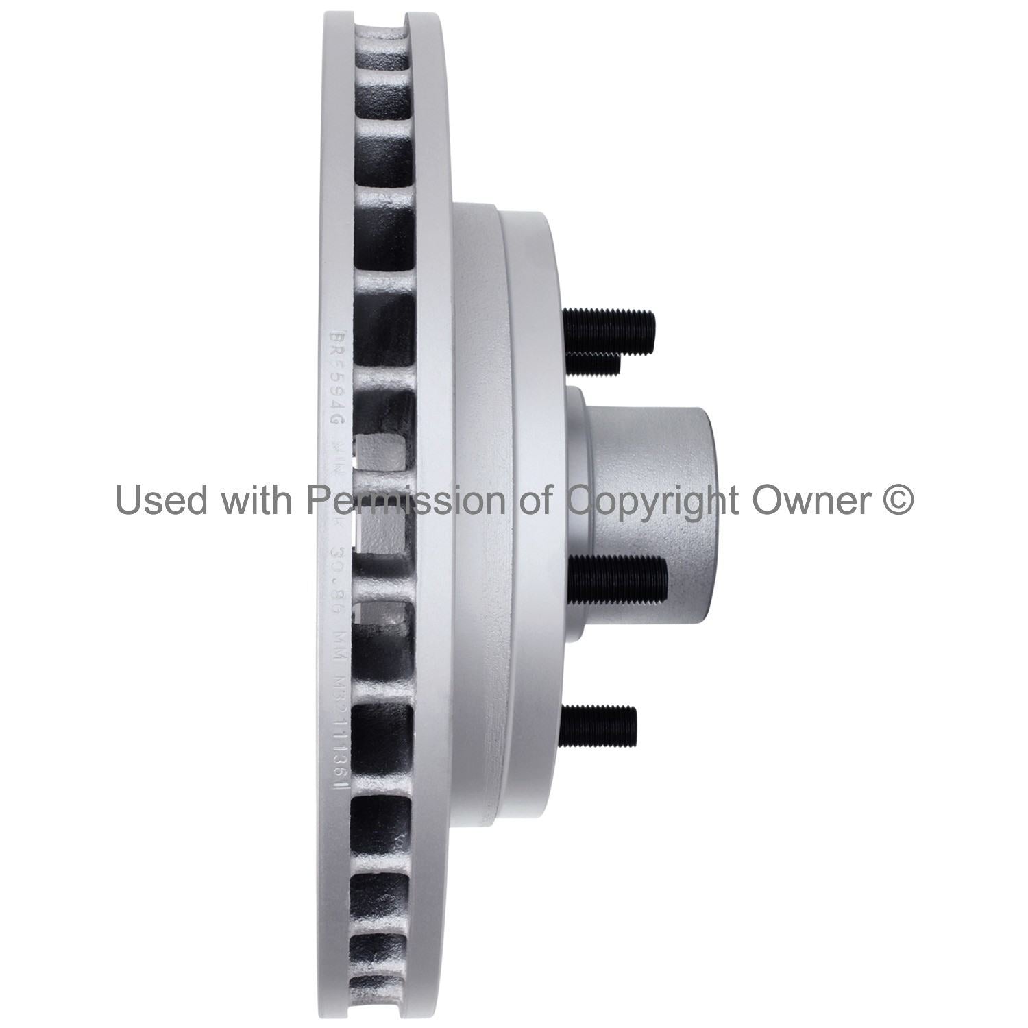 Quality-Built Black Series Brake Rotor BR5594G