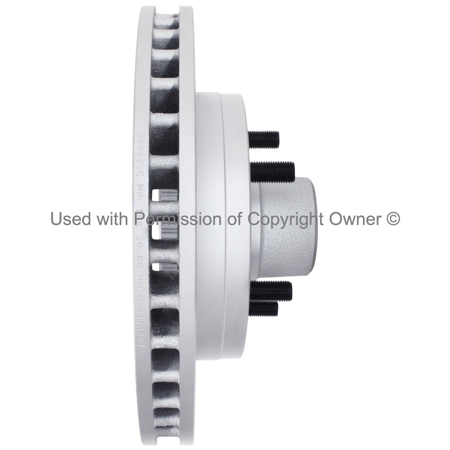 Quality-Built Black Series Brake Rotor BR5595G