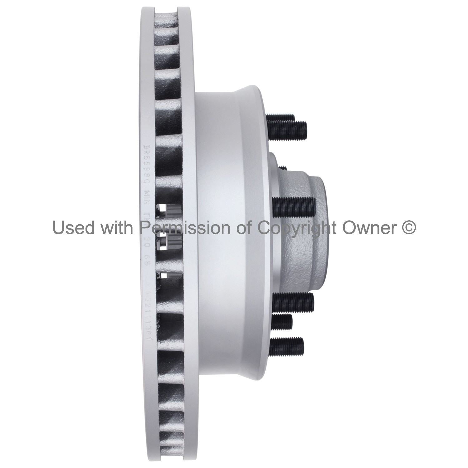 Quality-Built Black Series Brake Rotor BR5598G