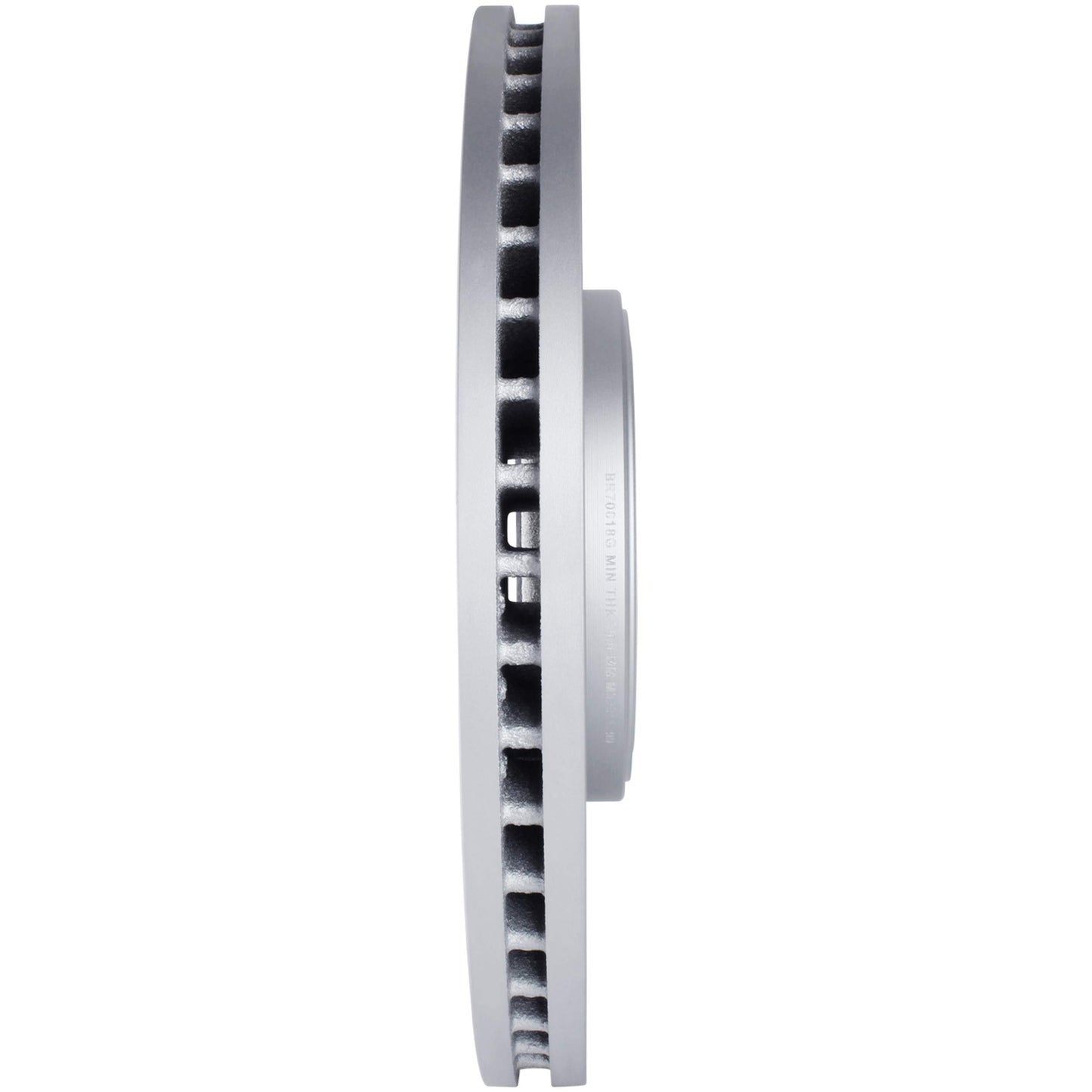 Quality-Built Black Series Brake Rotor BR70018G