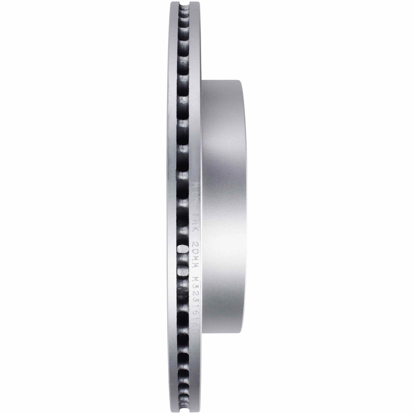 Quality-Built Black Series Brake Rotor BR72005G