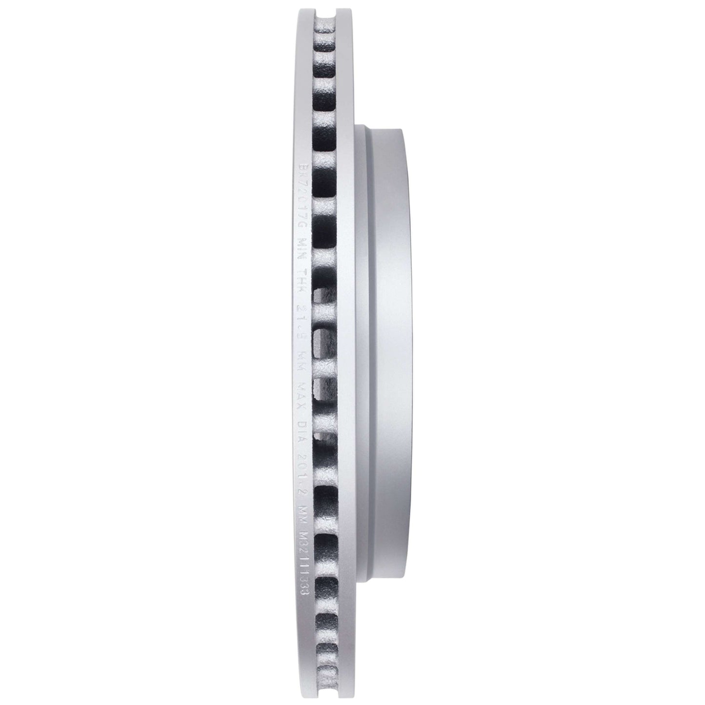 Quality-Built Black Series Brake Rotor BR72017G