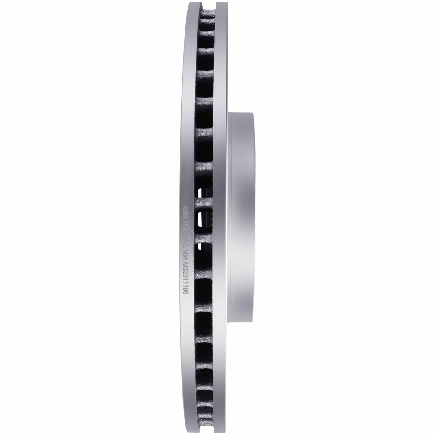 Quality-Built Black Series Brake Rotor BR72018G