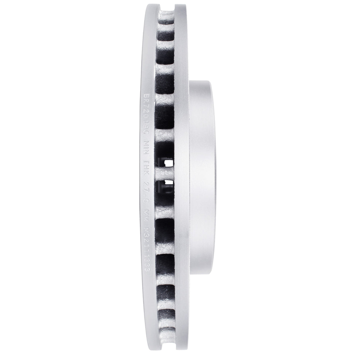Quality-Built Black Series Brake Rotor BR72019G