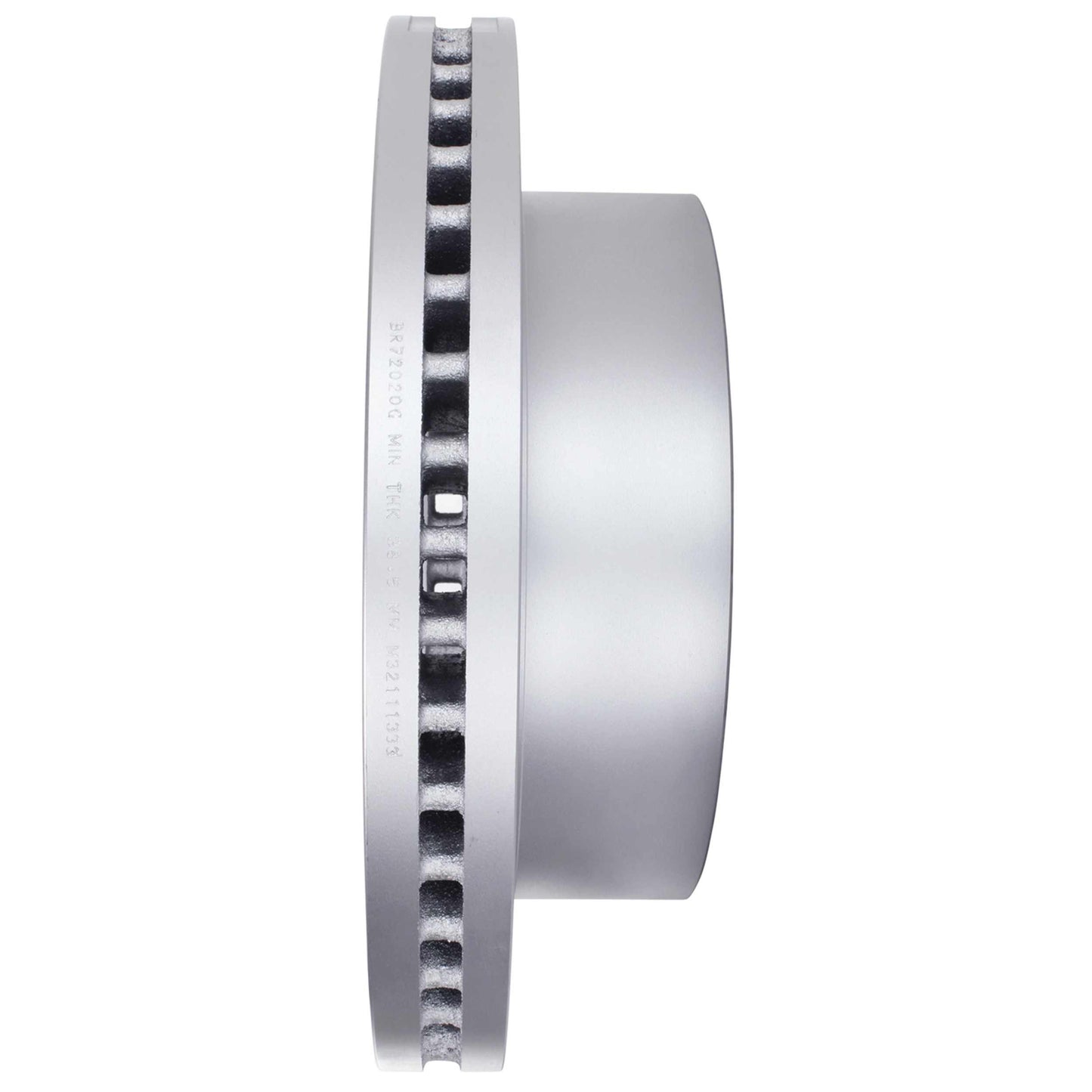 Quality-Built Black Series Brake Rotor BR72020G